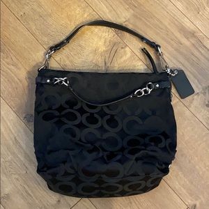 Coach logo purse